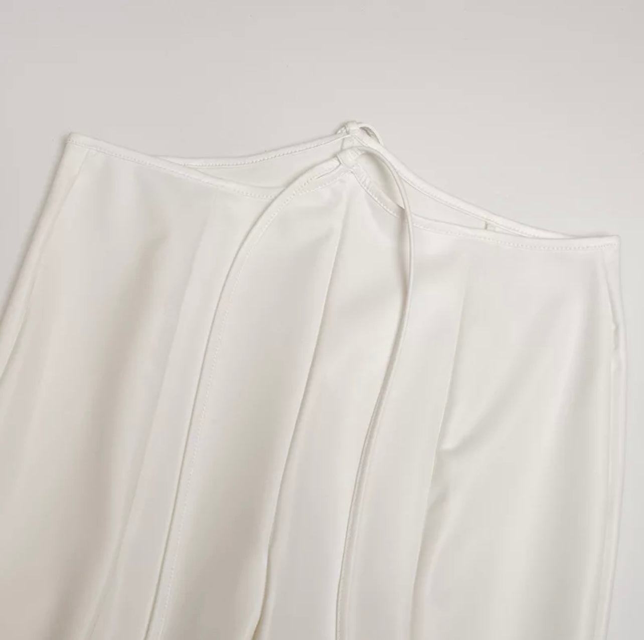 White Leather Pants